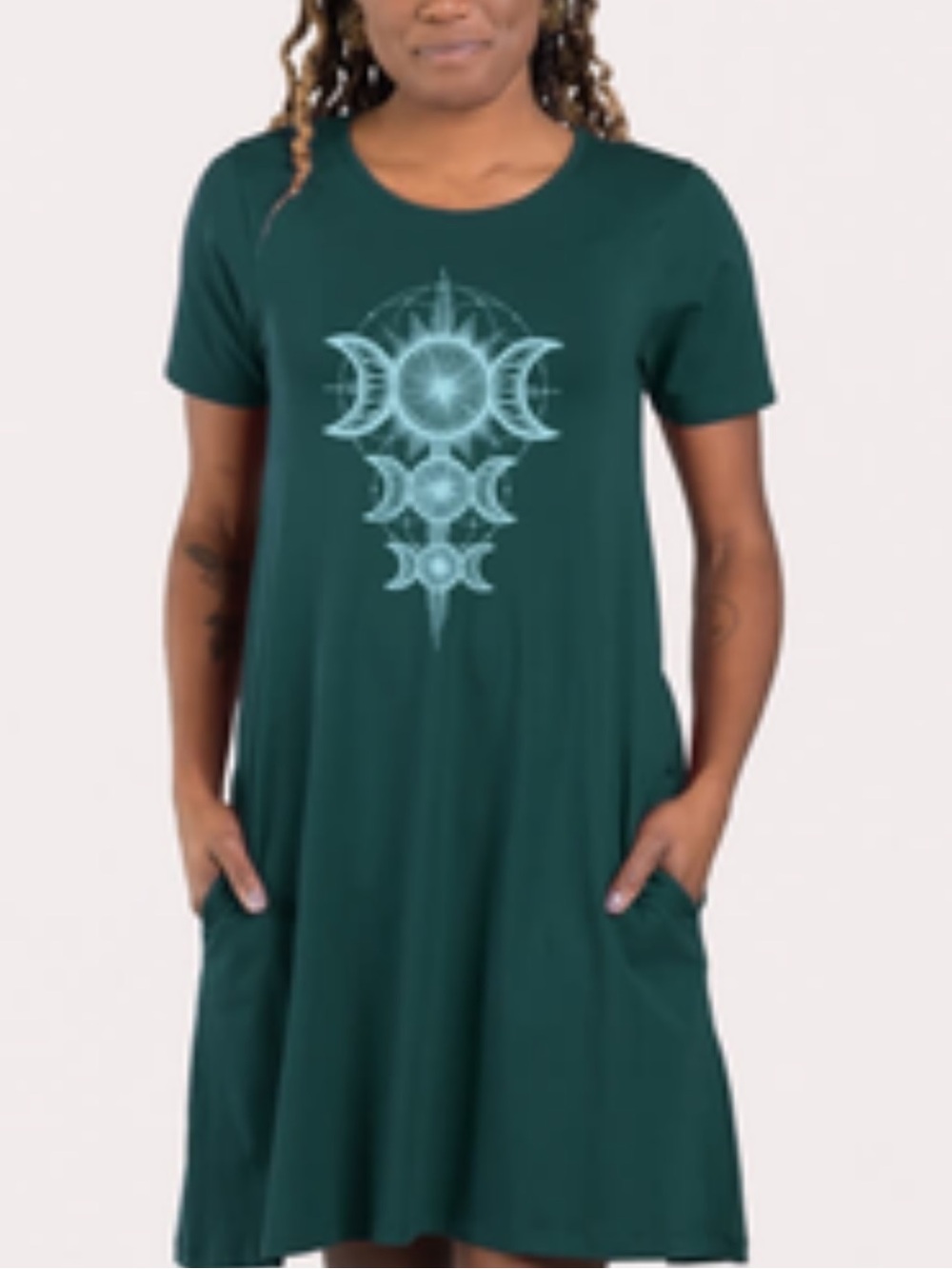 Soul Flower Soul Flower - Mandala Tree T-Shirt Dress
